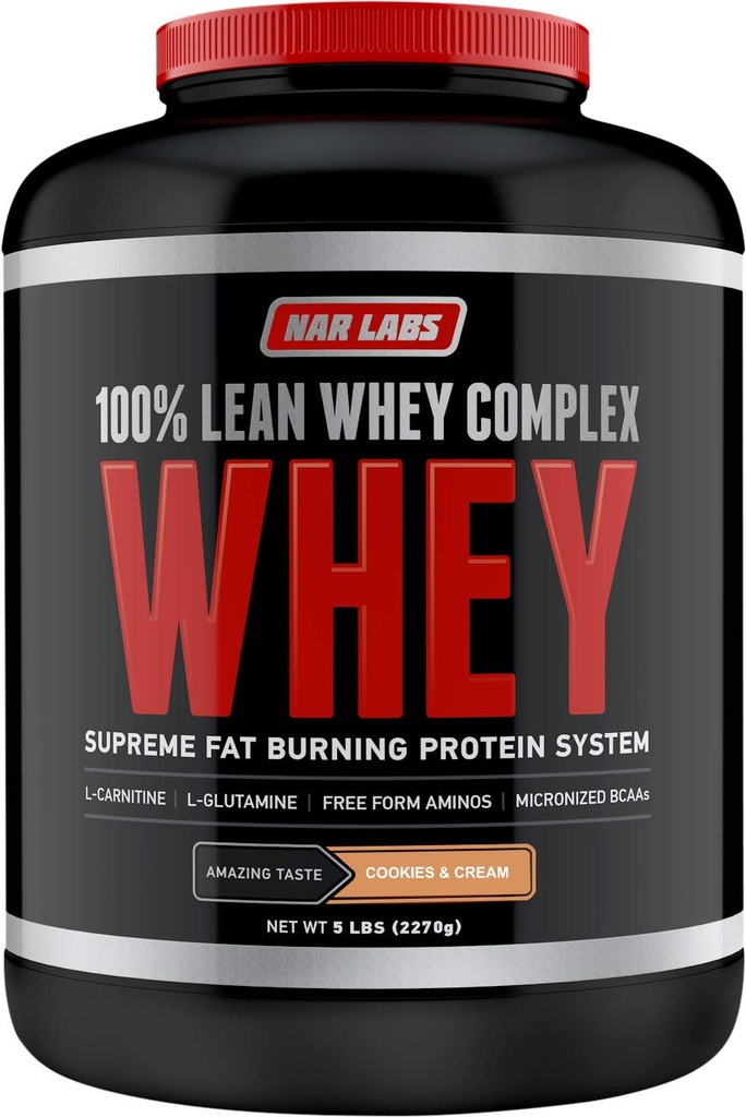 100% Lean Whey Complex 5lbs (Cookies & Cream)