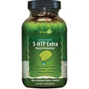 Irwin Naturals Double Potency 5-HTP Extra - 60 Liquid Soft-Gels - voor ontspanning en serotonineproductie - 30 porties