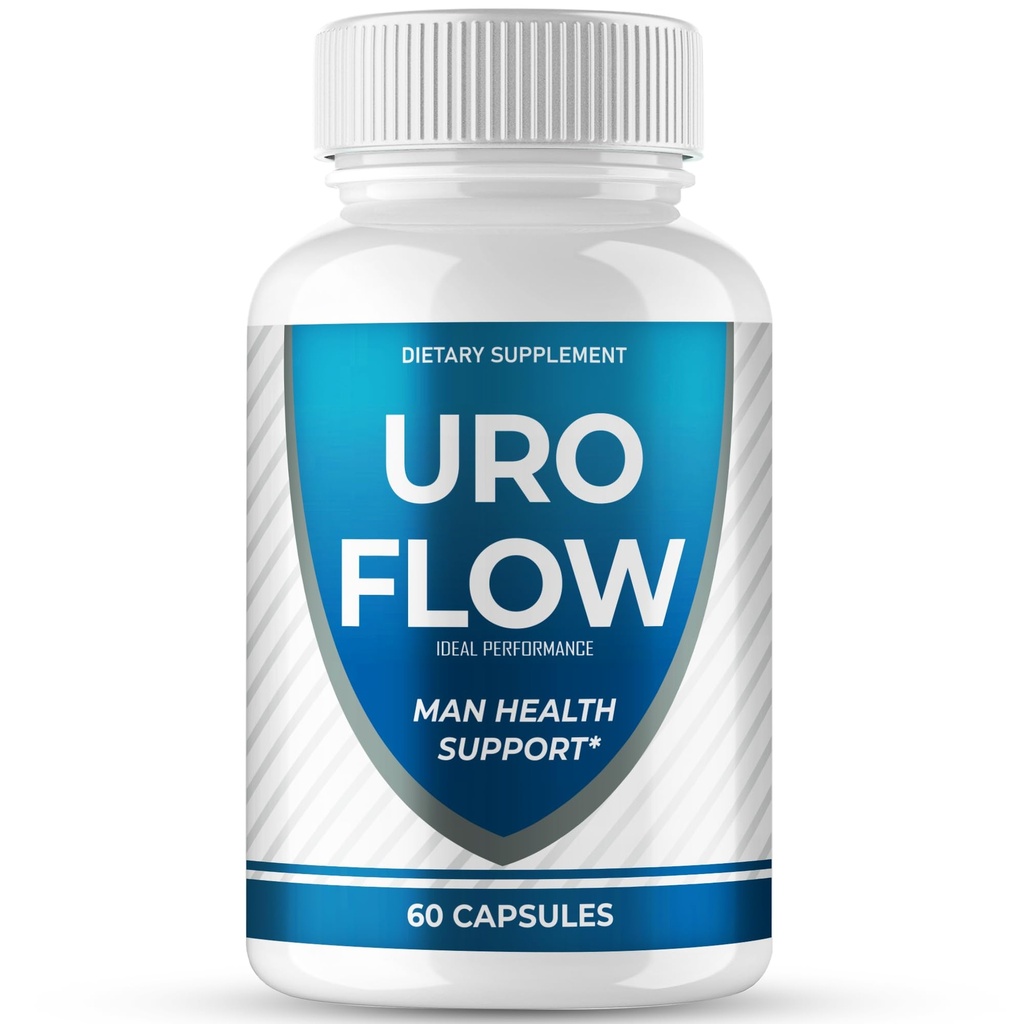 Uroflow for Men Capsules, URO Flow for Prostate Pills, Uroflow Supplement Caps - Maximum Strength, All Natural for Wellness & Comfort, Advanced Formula Overall Health & Wellness Reviews (60 Capsules)