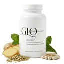 Gut Glo Natural Bloating Relief, Gut Health, Digestion & Constipation Aid 4-in-1 Probiotic, Digestive Enzyme, Magnesium & Organic Herb Capsules - Vegan, 60 Count