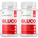 (2 Pack) HemoNexa Capsules, Official Hemo Nexa Blood Health Support Pills with All Natural Ingredients, Advanced Wellness Support Formula with Max Strength Vitamins for Women & Men (120 Capsules)