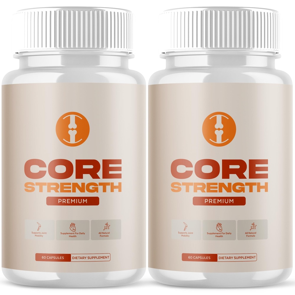 (2 Pack) Core Strength supplement for Joints, Advanced Formula Core Strength Joint Support Pills with Natural Ingredients, CoreStrength Health & Wellness Support Pills for Women and Men (120 Capsules)