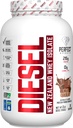 PERFECT SPORTS Diesel 100% New Zealand Whey Protein Isolate | Stevia Sweetened, No Artificial Ingredients, Keto | 0g Carb, 0g Fat, 26g Protein | 2 Pounds (Milk Chocolate)