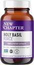 Nieuw hoofdstuk Stress Relief Supplement - Heilige Basil Force met Superkritische Heilige Basil voor Stress Support + Immune Support + Niet-GMO Ingrediënten - Vegetarische Capsules, 30 Tel.