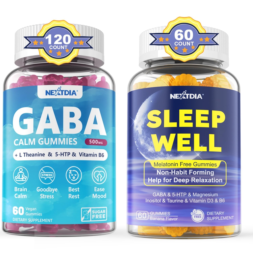 GABA Gummies,Melatonine gratis natuurlijke slaap Gummies