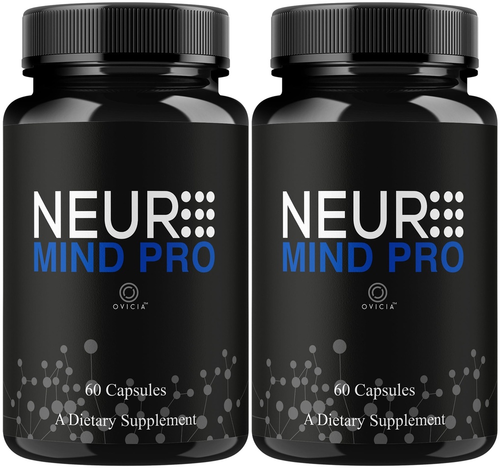 (2 Pack) Neuro Mind Pro - Neuro Mind Pro Capsules Advanced Formula, NeuroMindPro Original Premium Pills All Natural Daily Support for Overall Health & Wellness Reviews, 120 Capsules for 2 Months