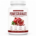 Avoria Organic Pomegranate Extract Capsules, Pomegranate Supplement, Antioxidant Support, Reduce Bloating & Circulation Support, Stopps Cravings - 90 Capsules (1PC)
