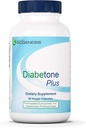 Nutra Biogenesis Diabetone Plus - Metabolic Support Supplement with Cinnamon, Gymnema, Inositol & Bitter Melon, Herbal Balance Complex for Women & Men - 90 Capsules