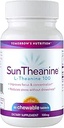 Tomorrow's Nutrition - SunTheanine L-Theanine, 100mg Tablets to Help Concentration, Focus, and Stress, 60 Chewable Tablets