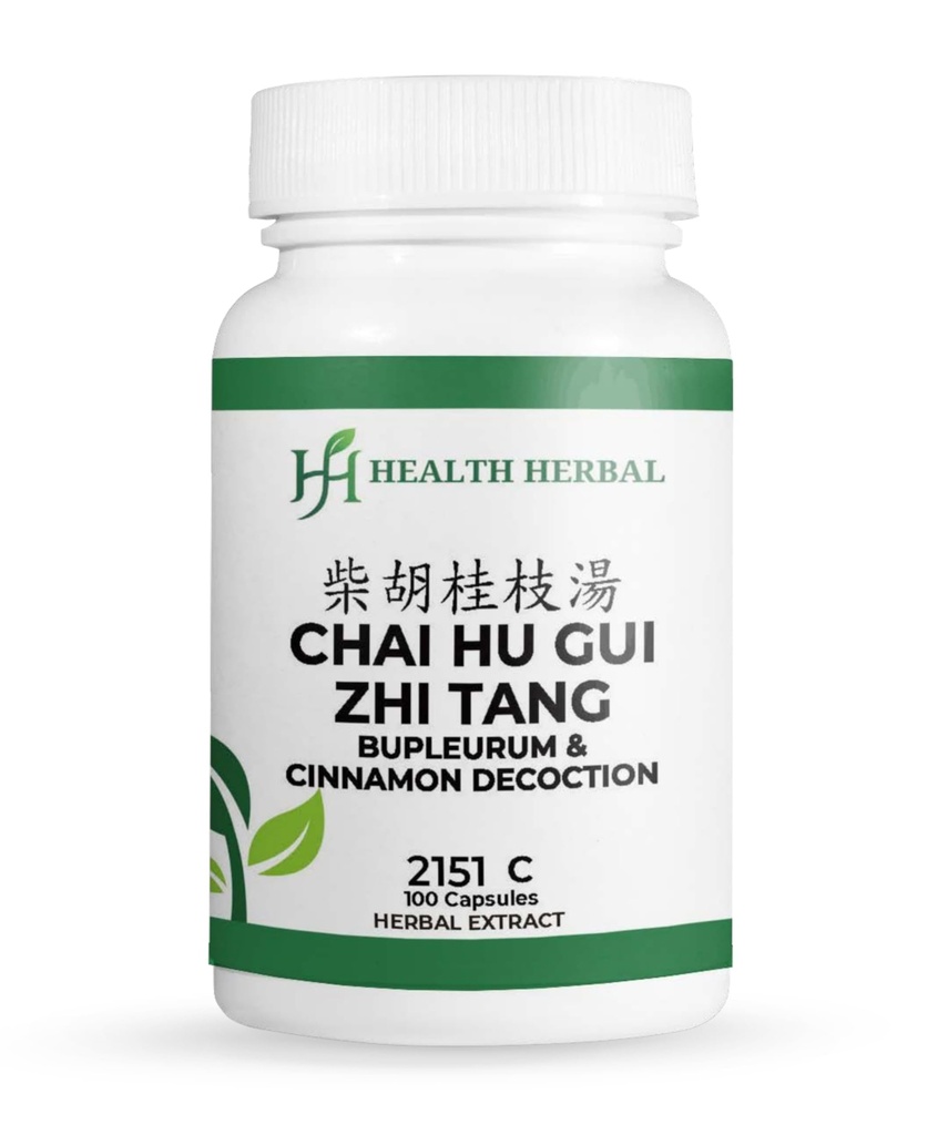 HH2151C Chai Hu GUI Zhi Tang/Bupleurum & Cinnamon Decoction, 100 Capsules/Bottle, 2 Bottles