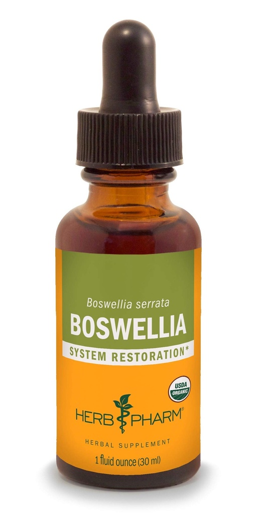 Herb Pharm Certified Biologische Boswellia Liquid Extract voor gezamenlijke ondersteuning, 1 Fl Oz