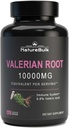 Valeriaan wortelcapsules -Equivalent tot 1.000 mg, 4X geconcentreerd extract - hoog geconcentreerd, 120 capsules