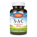 Carlson - NAC, N-Acetyl Cysteine, 500mg, Levergezondheid, Immuunfunctie, Antioxidant, 120 Vegetarische Capsules