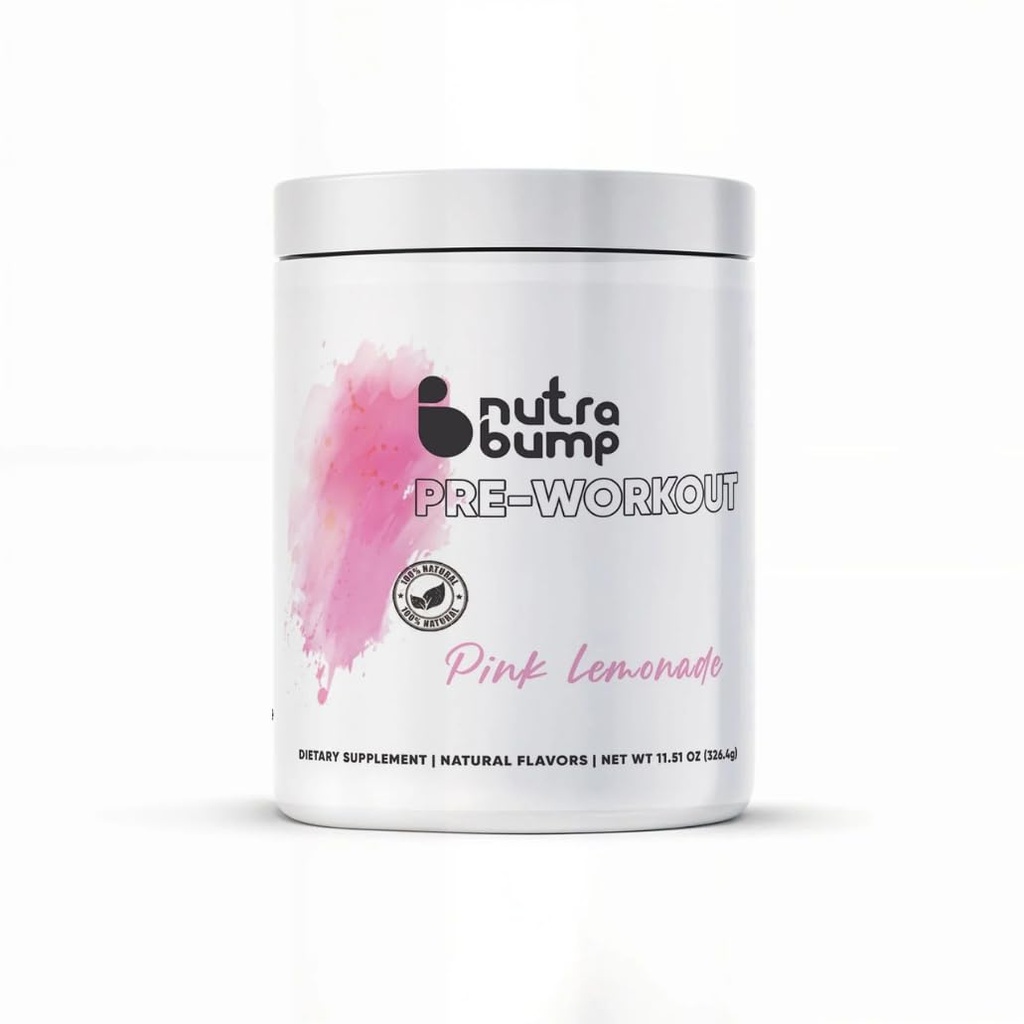 Pregnancy & Nursing Low Stimulant Pre Workout Powder for Women – 100mg Caffeine | Formulated for Pregnancy | Beet Juice, Coconut Water, L-Glutamine | No Sucralose | 30 Servings | Pink Lemonade