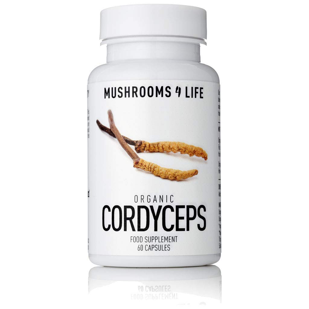 Mushrooms 4 Life Organic Cordyceps 60 Capsules