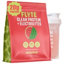 FLYTE Clear Whey Protein Isolate Powder – Clear Protein Water, 20g Protein, 419mg Electrolytes, Hydration & Recovery, Zero Sugar, Grass-Fed Whey, Watermelon, 20 Servings