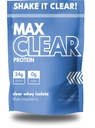 Max Clear Protein | 24g Protein | Clear Whey Isolate | Promotes Muscle Growth, Strength and Recovery (Blue Raspberry)