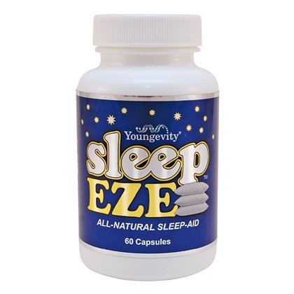 Sleep Eze 60 Capsules Youngevity Natural Sleep Aid With Melatonin & Valerian (Ships Worldwide)