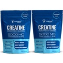 WELLNESS LABSRX Creatine Gummies 5000mg, 30 Servings Creatine Monohydrate Gummies, Strawberry Flavor Creatine for Men - Pack of 2