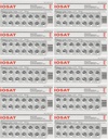 Kaliumjodide tabletten, 130 mg (14 tabletten per stuk) - 10 verpakkingen