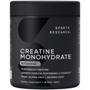 Sportonderzoek Creatine Monohydraat - Gain Lean Muscle, verbeteren prestaties en kracht en ondersteuning Workout Herstel - 5 g Micronized Creatine - 10,58 oz