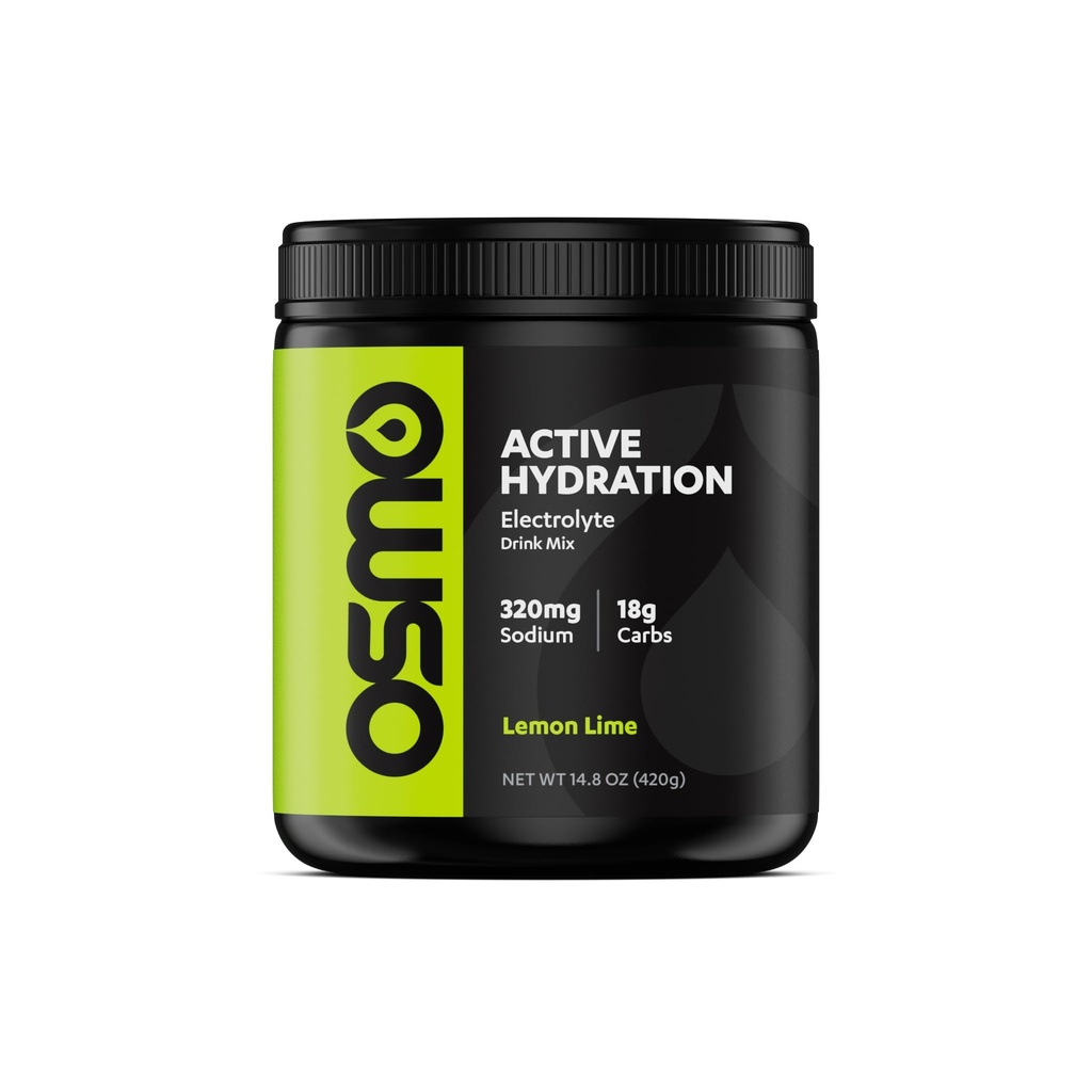 Osmo Active Hydration Electrolyte Powder (20 Servings) - Inclusief natrium, magnesium, kalium, carbs & vitamines, Cane Sugar - Alle natuurlijke ingrediënten, 3X snellere hydratatie, Boosts Power & Endurance