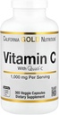 Lake Avenue Vitamine C Supplement Voeding - Met Quali-C Ascorbic Acid - Immune Support - Bevordert gezonde immuunrespons - Vegan vriendelijk - Glutenvrij, Non-GMO - 1000 mg - 365 Veggie