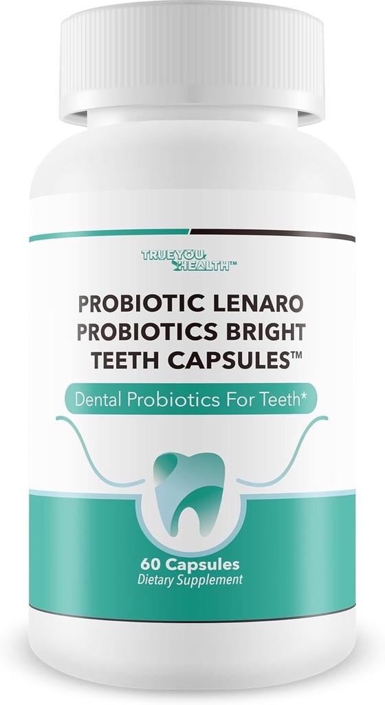 Probiotics Bright Teeth Capsules - Our Best Dental Probiotics White Teeth Support - Dental Probiotics Bright Whitening Teeth Mousse Alternative Capsules - Probiotics for Teeth Probiotic Mouth