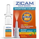 Zicam Cold Remedy No-Drip Nasal Spray with Cooling Menthol & Eucalyptus, Homeopathic, Zinc-Free, Pre-Cold Medicine, Shortens Cold Duration, 0.5 Ounce