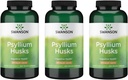 Swanson Psyllium Husk Dietary Fiber Supplement 610 mg 300 capsules - (3 verpakkingen)