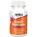 NOW Foods Supplementen, vloeibare Multi Gels met Luteïne en Lycopeen, plus Vlaszaadolie, 60 Softgels