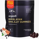 Organifi Shilajit Gummies - Himalayan Shilajit for Men and Women with PrimaVie Shilajit, 40-Plus Trace Minerals, and More - Hormone Balancer, Boosts Cellular Energy, Beats Fatigue, and More, 60 Count