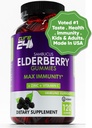 Vlierbessen Gummies met vitamine c en zink 120 Tellen