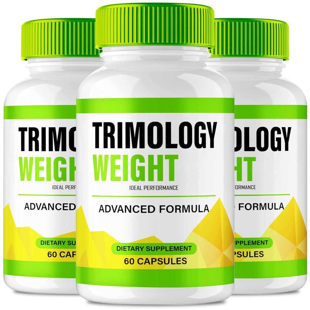 Trimology Weight Capsules, Official Trimology Weight Supplement Pills - Extra Strength, All Natural Keto Capsule to Sustain Active Lifestyle & Fitness Goals, TrimologyWeight Reviews (3 Pack)