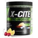 X-CITE Pre-Workout by ATHLEAN-X - Enhanced Formula with Beta-Alanine, Creatine & Caffeine for Ultimate Energy, Endurance, Focus & Muscle Pump, NSF Certified for Sports (Cherry Lemon Ice)