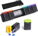 Daily Pill Box Organizer 2 Times a Day(Zwart) en Weekly Pill Organizer 1 Time a Day(Zwart)
