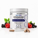 Spermidine Supplements for Men and Women–10 mg Spermidine HCl Complex with TMG & Organic Berry Antioxidants–Cellular Health Support–60 Capsules (60-Day Supply) for Healthy Aging & Longevity