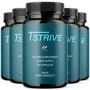 (5 Pack) Tstrive for Men, Official T Strive Pills for Men with All Natural Ingredients, Maximum Strength Tstrive Men's Supplement with Vitamins Supporting Wellness and Advanced Health (300 Capsules)