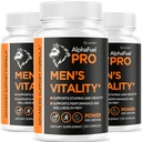 (3 Pack) AlphaFuel Pro Capsules - Official AlphaFuel Pro Pills for Men Advanced Support - Maximum Strength, All Natural Supplement for Overall Health & Wellness Reviews, 180 Capsules for 3 Months