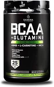 SASCHA FITNESS BCAA 4:1:1 + Glutamine,HMB,L-Carnitine,HICA 
