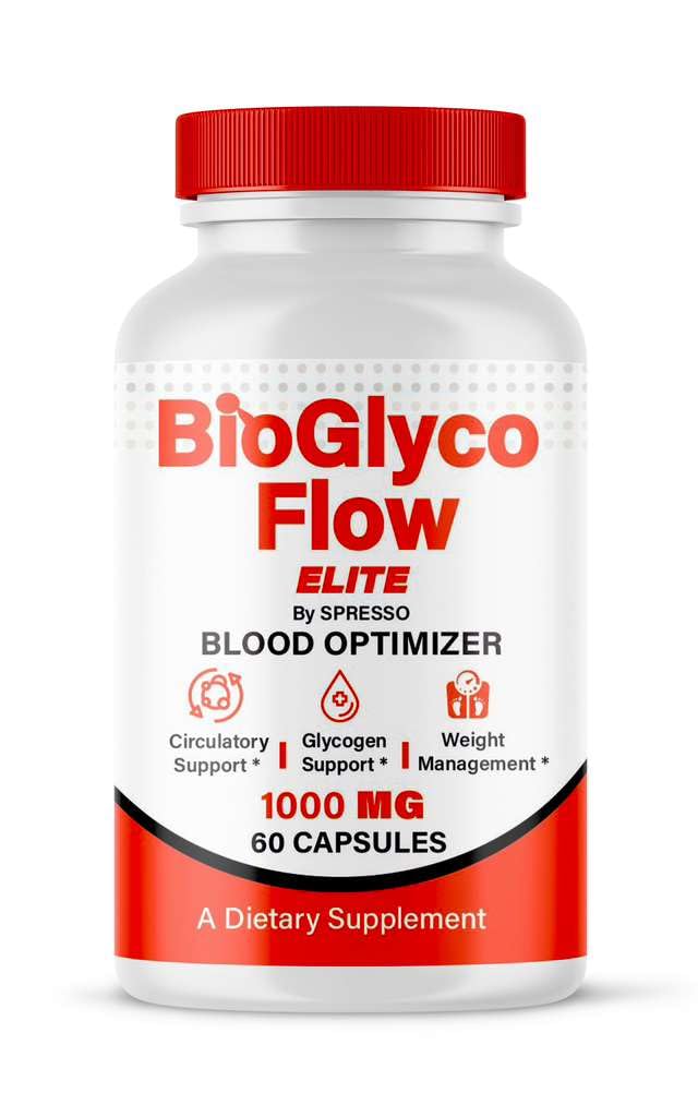(1 Pack) BioGlyco Flow Capsules, Official Bio Glyco Supplement Pills with Premium Ingredients, Advanced Formula Support for Active Lifestyle & Overall Wellness Reviews (60 Capsules)