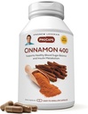 ANDREW LESSMAN Cinnamon 400mg - 240 Capsules - High Potency, Standardized Extract. Geen additieven. Klein Makkelijk te slikken capsules
