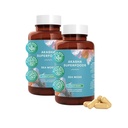 Akasha Superfoods Sea Moss Capsules, Organic Irish Moss with Bladderwrack Root, Burdock Root, and BioPerine, Skin, Thyroid, Digestion & Immunity Support for Women & Men, Gluten Free, Vegan, 60 Count