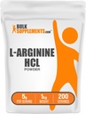 BulkSupplements.com L-Arginine HCl Powder - Nitric Oxide Supplement, Arginine Powder - Unflavored & Gluten Free, 5g per Serving, 1kg (2,2 lbs) (Pack of 1)