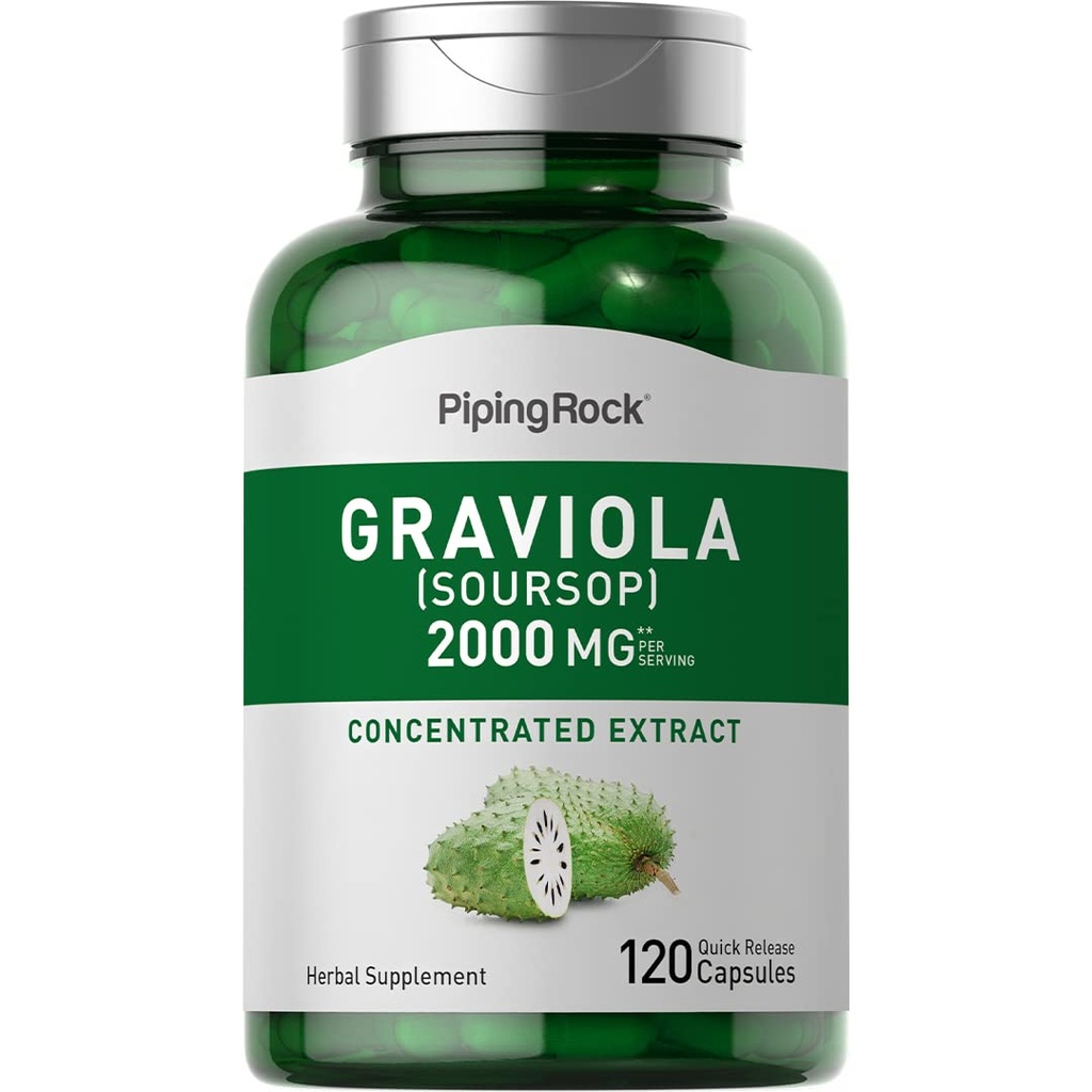 Piping Rock Graviola Sousop Capsules 