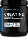 TransformHQ Creatine Monohydraat Poeder (60 porties) Ongearomatiseerd - 5000mg per portie