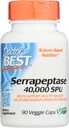 Artsen Best Serrapeptase 40.000 SPU, Non-GMO, Vegan, 90 Veggie Capsule (verpakking van 1)