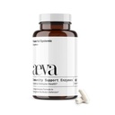 AEVA Immunity Support Enzymes – Functional Wellness Formula with Serrapeptase, Lysozyme, and Lactoferrin – Supports Immune Balance, Resilience & Recovery – Made in California