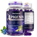 Apigenin Supplement for Sleep, Apigenin 50mg with L-Theanine, Magnesium Bisglycinate, Glycine, Relaxation & Deep Rest, Melatonin-Free, Sugar-Free, Non-GMO, 60 CT
