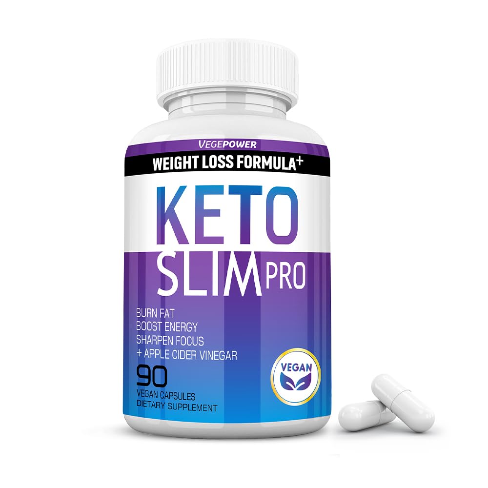 Keto Pillen Apple Cider Vinegar gewichtsverlies Fat Burner Ketosis Diet Steun Boost Energy Ketones Supplement met ACV voor vrouwen Mannen 90 Capsules